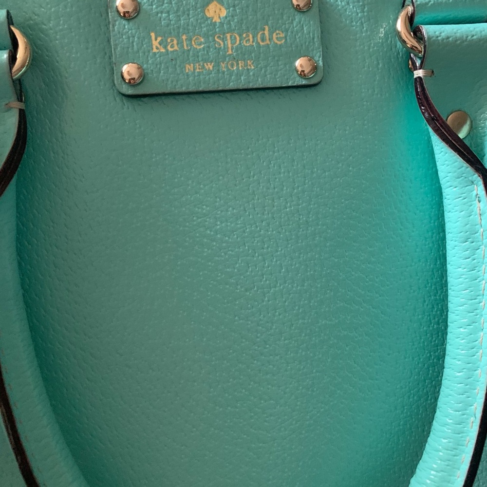 Kate Spade Aqua/ Tiffany Blue Purse 💙 - Picture 14 of 14